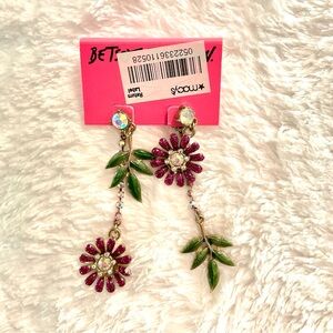 BETSEY JOHNSON EARRINGS